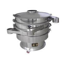 Rotierendes Vibrationssieb mit Motor, Edelstahl Kreissiebmaschine für Feinpulver, Chemische Anwendung 60-800kg/h