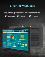 Huiyuan PC Industrial de Panel de Aluminio sin Ventilador de Alto Rendimiento con Intel Core I3, Pantalla Táctil de 10 Puntos, Sistema Operativo Android/Windows, Montaje en Pared