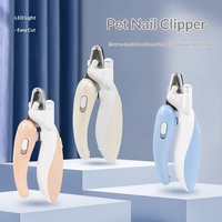 Coupe-ongles pour animaux de compagnie à LED, nouvelle forme de baleine, pour chien et chat, vente chaude