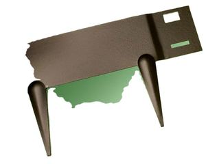 Gran Stock 3D modelo número jardín ribete valla acero y hierro tejido soldado técnica seguridad granja césped Rancho deporte esgrima uso - Product Image 2