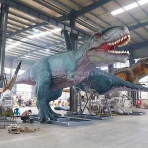 Modèle de dinosaure Giganotosaurus animatronique en métal de 15 mètres, personnalisable pour les jardins d'enfants, les centres commerciaux, les aires de jeux, les aéroports - Product Image 1