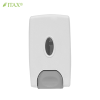 Distributeur de savon mural manuel de haute qualité pour hôtel, distributeur de savon liquide pour salle de bain et toilettes, avec pochette rechargeable