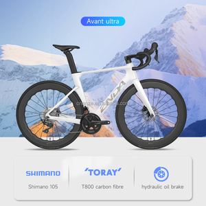Bicicleta de Carretera ENDA Avant 9 - Cuadro de Fibra de Carbono, 24 Velocidades, Frenos de Disco Hidráulicos, Ruedas de Carbono 700c, Horquilla de Aluminio Avant 9, Talla S - Product Image 2