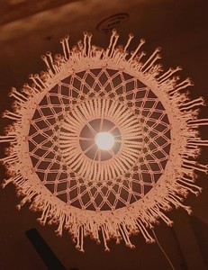 2023 New fashion Large <span class=keywords><strong>Macrame</strong></span> <span class=keywords><strong>lampadario</strong></span> <span class=keywords><strong>lampadario</strong></span> con frange <span class=keywords><strong>lampadario</strong></span> con frange W1409 - Product Image 6