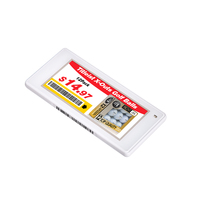 Label Rak Elektronik 2.9 Inci Bluetooth Poster Digital Plastik Label Harga untuk Supermarket, Pusat Perbelanjaan & Toko Ritel