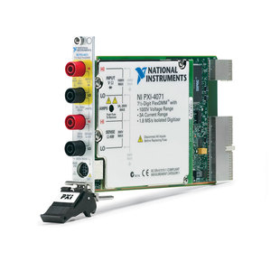 NI PXI-4071, PXI Digital Multimeter, 7/1-Digit, 1,000 V, Onboard 1.8 MS/s Isolated Digitizer - Special Price Available - Product Image 1
