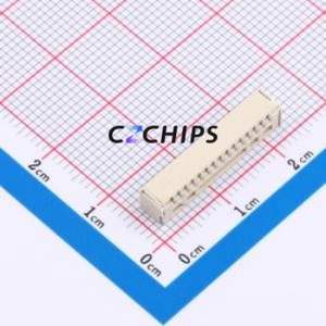 HCZZ0014-15 Wire-to-Board Pin Header SMD,P=1.25mm,Horizontal Mount Connector 1x15P 1.25mm Horizontal Mount GH - Product Image 2