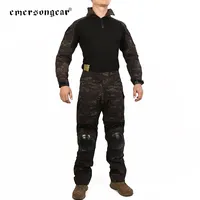 EmersonGear Gen2 전투 정장 & 바지 블랙 Multicam 유니폼 군사 EM6971