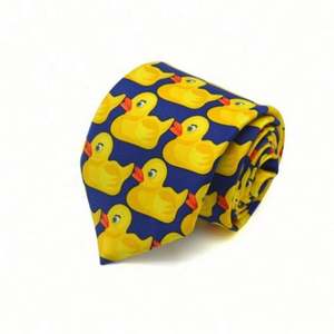 Corbata de Poliéster para Hombre con Logotipo Personalizado, Nuevo Diseño para Regalos Promocionales y Empresariales - Product Image 3