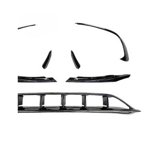 Nuovo Separatore Paraurti Anteriore in Plastica <span class=keywords><strong>Nera</strong></span> Lucida Stile A45 AMG per <span class=keywords><strong>Mercedes</strong></span> Benz <span class=keywords><strong>Classe</strong></span> <span class=keywords><strong>A</strong></span> W176 LCI 2016-2018 - Product Image 2