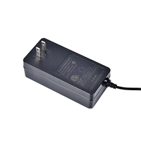 Bon prix Adaptateur secteur 65W 12V 5A Alimentation à découpage avec connexion enfichable pour affichage LED Sortie à courant continu