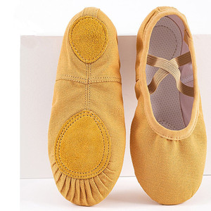 Scarpette da Danza per Bambina con Suola Morbida e Design <span class=keywords><strong>a</strong></span> Zampa di Gatto, Scarpe da Ballo Latino e Jazz per Ginnastica e Pratica di Balletto Senza Lacci - Product Image 6
