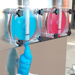 Commercial Double Tank Frozen Drink Beverage <strong>Machine</strong> Frozen <strong>Cocktail</strong> Slushy <strong>Machine</strong> Granita Margarita Slush Slushie <strong>Machine</strong> - Product Image 2