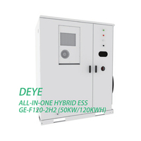 Deye 200kw ESS complet haute tension Lithium ion BESS 230KWh 215KWh C & I Système de stockage d'énergie avec onduleur hybride triphasé
