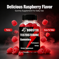 Gummies de renforcement masculin à marque privée : Complément Osterone Booster pour hommes – Favorise une vitalité accrue et la croissance musculaire