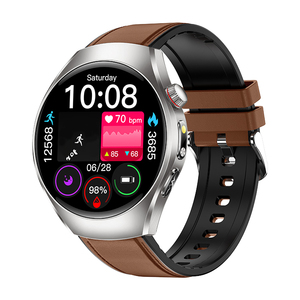 นาฬิกาอัจฉริยะ ET460 สายรัดข้อมือเพื่อสุขภาพ หน้าจอ AMOLED ตรวจวัดคลื่นไฟฟ้าหัวใจ (ECG) ค่าดัชนีมวลกาย (<span class=keywords><strong>BMI</strong></span>) ระบบ SOS ตรวจสอบสุขภาพ ติดตามการออกกำลังกาย นาฬิกาอัจฉริยะสำหรับ<span class=keywords><strong>ผู้ชาย</strong></span>และผู้หญิง - Product Image 6