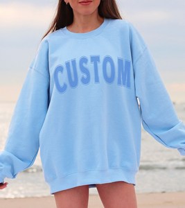 Custom Mock <b>Neck</b> Sweatshirt Women Oversized Soft Fleece Heavyweight Cotton Summer Casual Streetwear Pullover Sweatshirts - Product Image 2