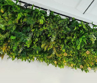 Décoration de plafond en plantes vertes artificielles pour restaurant, hôtel, verdure suspendue, décoration de plafond pour mariage