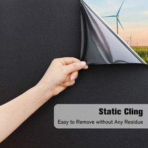 <span class=keywords><strong>Film</strong></span> adhésif statique occultant <span class=keywords><strong>total</strong></span> en PVC moderne, blocage UV à 99 %, pour la confidentialité et la décoration de la maison, du bureau et de la salle de bain - Product Image 3