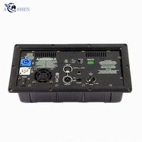 Module d'amplificateur de puissance professionnel 1000W Classe D en métal pour haut-parleur de subwoofer 40 XLR équilibrés >135dB SNR, plusieurs trous de montage