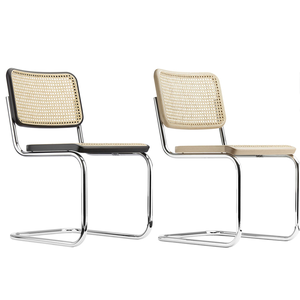 Sedie da Pranzo in Legno Stile Mid-Century <span class=keywords><strong>Cesca</strong></span> con Canna e Rattan, Moderne e Vintage, Comode per Ristoranti e Hotel - Product Image 5