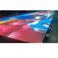 P3.91 Même la piste de danse a mené la plate-forme de scènes d'affichage à LED de haute résolution d'affichage pour la piste de danse extérieure d'événement