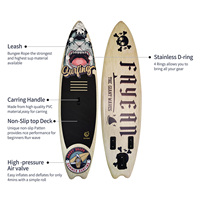 Nouvelle Planche de Stand Up Paddle Gonflable 2026 – Design Premium avec Accessoires, Pont Antidérapant en EVA et Anneaux en D – Idéale pour Tous les Niveaux (Pêche, Surf)