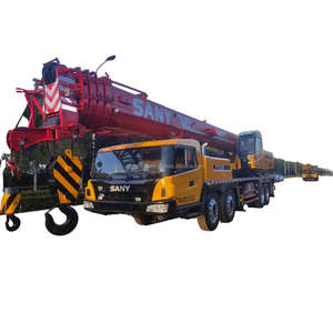 รถเครน Sany Stc800t5 ขนาด 80-90 ตัน รถเครนไฮดรอลิกมือสองสำหรับขาย - Product Image 1