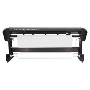 Jindex mürekkep püskürtmeli yazıcılar büyük Format Plotter desenleri Hp45 4 kafaları 225 baskı genişliği Plotter makinesi
