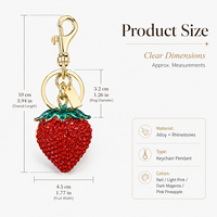 Porte-clés Fleur de Camélia en Cuir PU Électroplaqué, Mini Pendentif Floral Coloré et Mignon pour Sac à Main, Accessoire de Mode pour Femme