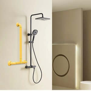 Grab <b>Bars</b> Stainless Steel Wall Mounted Anti Slip 150kg Load Bearing For Bathroom <b>Shower</b> Accessibility - Product Image 4