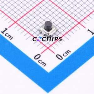 W4B252210 Tactile Switch SMD-4P,3.4x3.4mm Switch Single Pole Single Throw Round Button 2.6N 3.35mm - Product Image 1