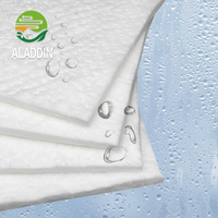Couverture en fibre céramique imperméable et résistante à l'humidité pour la production et l'installation de rideaux ignifuges