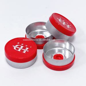 LOGOTIPO personalizado 13mm 20mm Fflip off Caps Crimp Alumínio Tops 10ml Injection Vial Flip Top Cap - Product Image 2