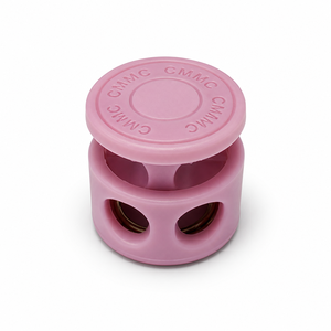 Accessoire de mode en alliage de zinc élastique pour vêtements, embout de cordon avec verrou à ressort, embout de cordon en métal - Product Image 6