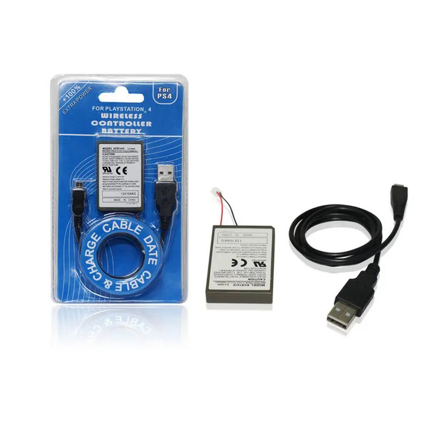 1000mAh 3.65V for PS4 Slim Pro Gamepad Original Pulled Inner Lithium Ion Battery Pack Power Supply for PS4 Console Charge Kit
