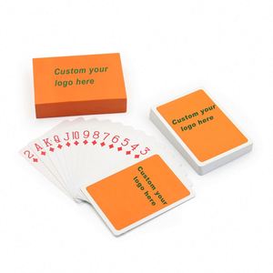 Factory Wholesale Custom Printed <b>Sets</b> Waterproof <b>Plastic</b> Playing Portable Poker Cards - Product Image 1