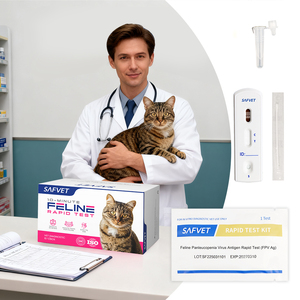고정밀 고양이 범백혈구감소증 검사 신속 FPV 항원 검사 키트 스트립 고양이 진단 키트 5-10분 내 신속 결과 - Product Image 2