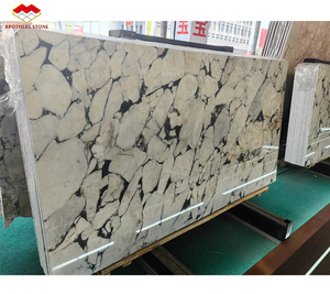 Mármol blanco Calacatta de lujo con vena negra, piedra Natural, losa blanca de Calacatta para encimera de cocina, revestimiento de pared, tocador - Product Image 2