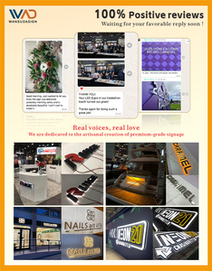 Panneau lumineux LED 3D personnalisé pour salon de beauté, enseigne rétroéclairée pour boutique de cosmétiques, enseigne pour studio de manucure - Product Image 6