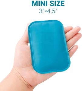 Mini Bolsa de Hielo Calmante, 6 Piezas, Mini Bolsa de Gel Reutilizable para Frío y Calor, Compresa de Gel Frío/Calor de 3 "X 4.5" - Product Image 1