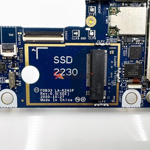 Pour Dell Latitude 7320 carte mère d'ordinateur portable LA-K241P 0TNW0H 0H239K 0P00J4 i5 i7 11e génération RAM 8G 16G carte mère 13 2-en-1 - Product Image 4