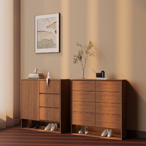 Modern, Minimalist, Large-capacity Shoe Cabinet, Vertical Multi-layer <strong>Storage</strong> <strong>Unit</strong> for Large <strong>Halls</strong>. - Product Image 2