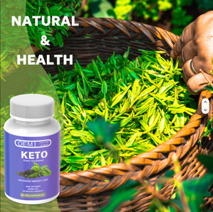 OEM/ODM Label pribadi kapsul KETO organik Vegan <span class=keywords><strong>Raspberry</strong></span> Ketones energi alami suplemen Keto sehat untuk wanita hamil - Product Image 3