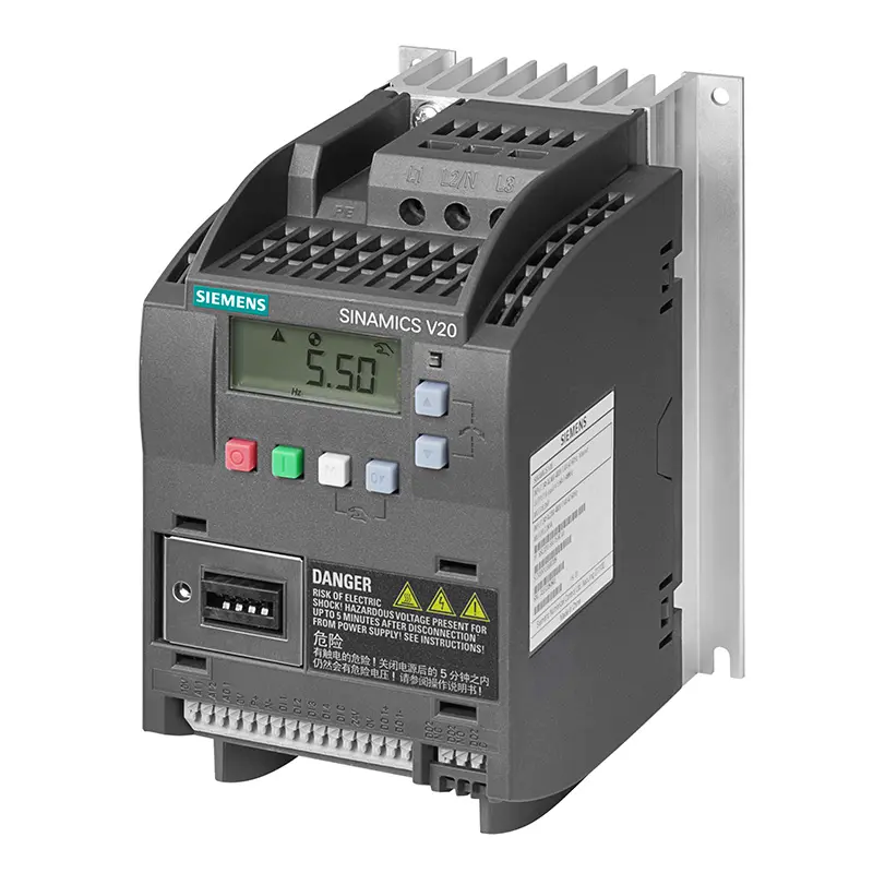 Hot Sale Original Industrial Control PLC Drive V20 380-480V 3AC Rated Power 6SL3210-5BE21-5CV0