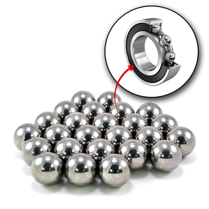 Bille en acier inoxydable/carbone sur mesure de 40 mm, 45 mm, 50 mm avec trou fileté M6 - Product Image 5