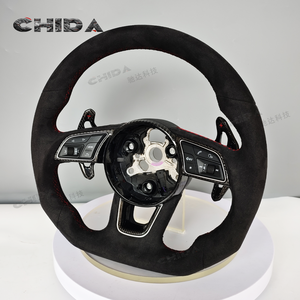 พวงมาลัยขนแบบฝาพับเหมาะสำหรับ audis A8 A3 A7 A4 A5 A6 RS3 RS4 RS5 B8 S3 S4 S5 B9รุ่น TT - Product Image 4