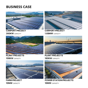 Sistema de Energía Solar de 5kW a 50kW, Suministro de Energía Sostenible con BMS Inteligente y Monitoreo Inteligente para Proyectos de Alta Gama HES28FT - Product Image 3