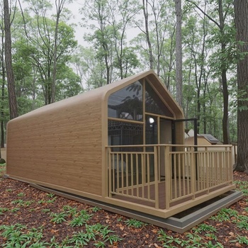 Apple Cabin Shipped From the Factory 20FT Movable Modular Prefab Tiny Home Portable Office Pod Prefabricated House