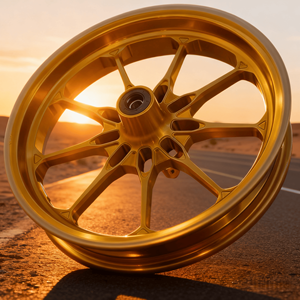 Jantes de modification pour scooter Honda Giorno - Jantes en aluminium moulé CNC légères, économiques et à montage direct - Product Image 5